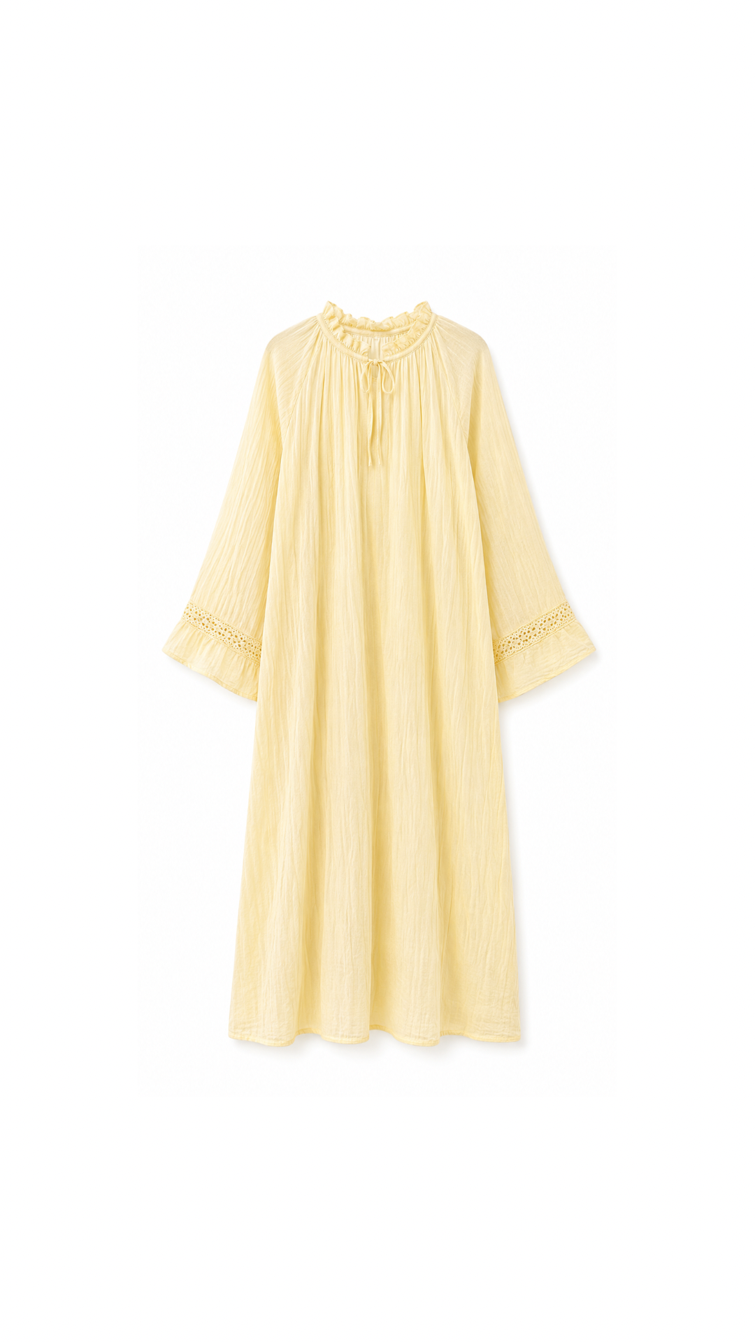 ROBE SOUNA JAUNE PASTEL