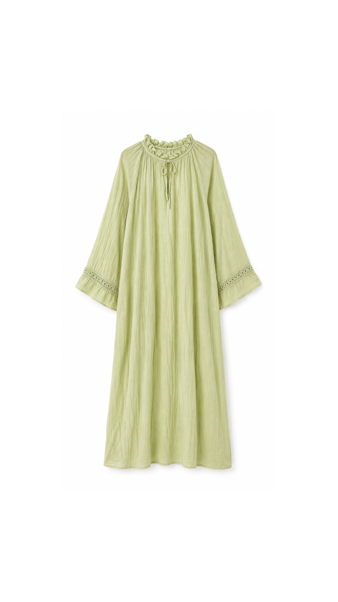 ROBE SOUNA VERT PASTEL