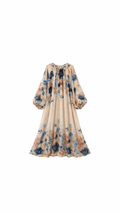 ROBE YASMEEN BLEU