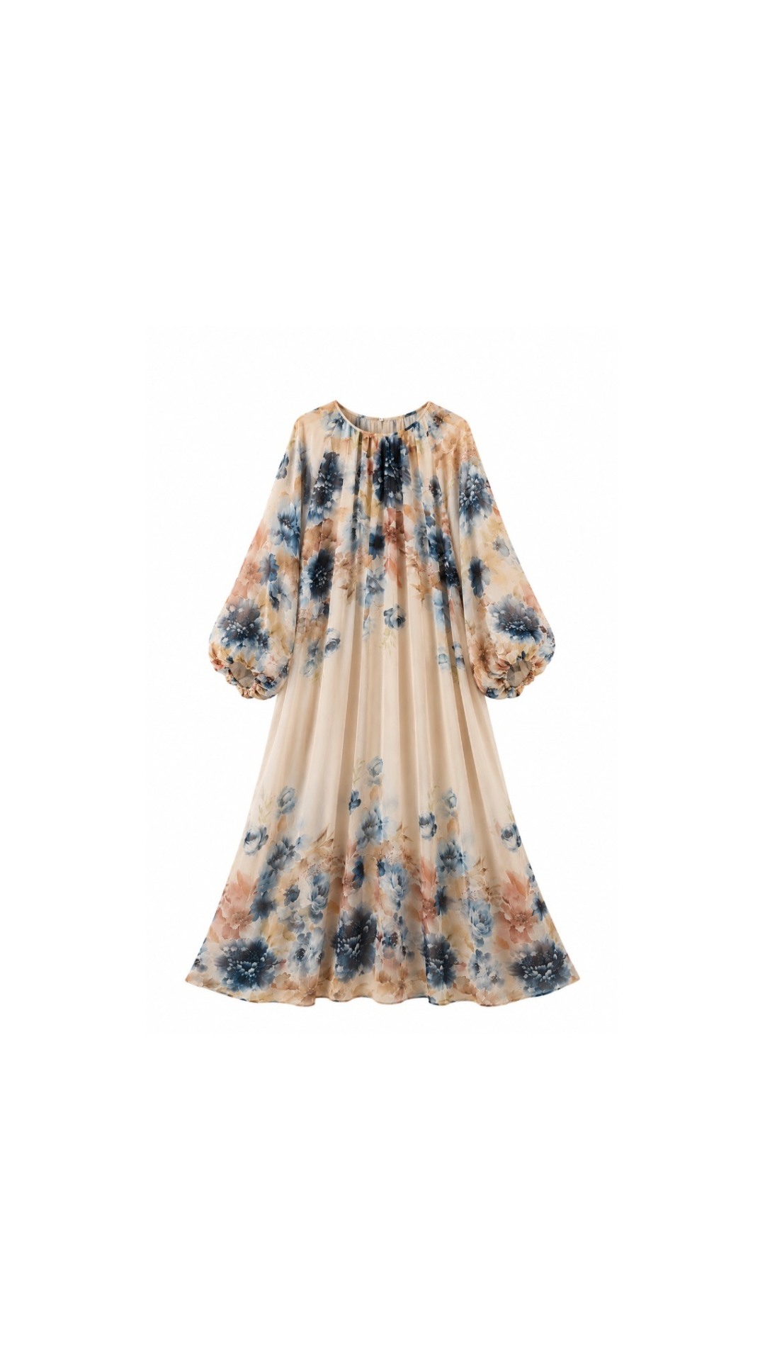 ROBE YASMEEN BLEU